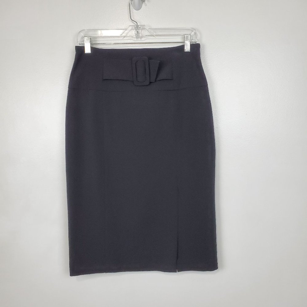 Worthington Black Classic  Timeless Career Pencil Skirt Size 10